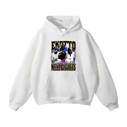 Ekotto Nelle Charles Oversize Fleeced Hoodie