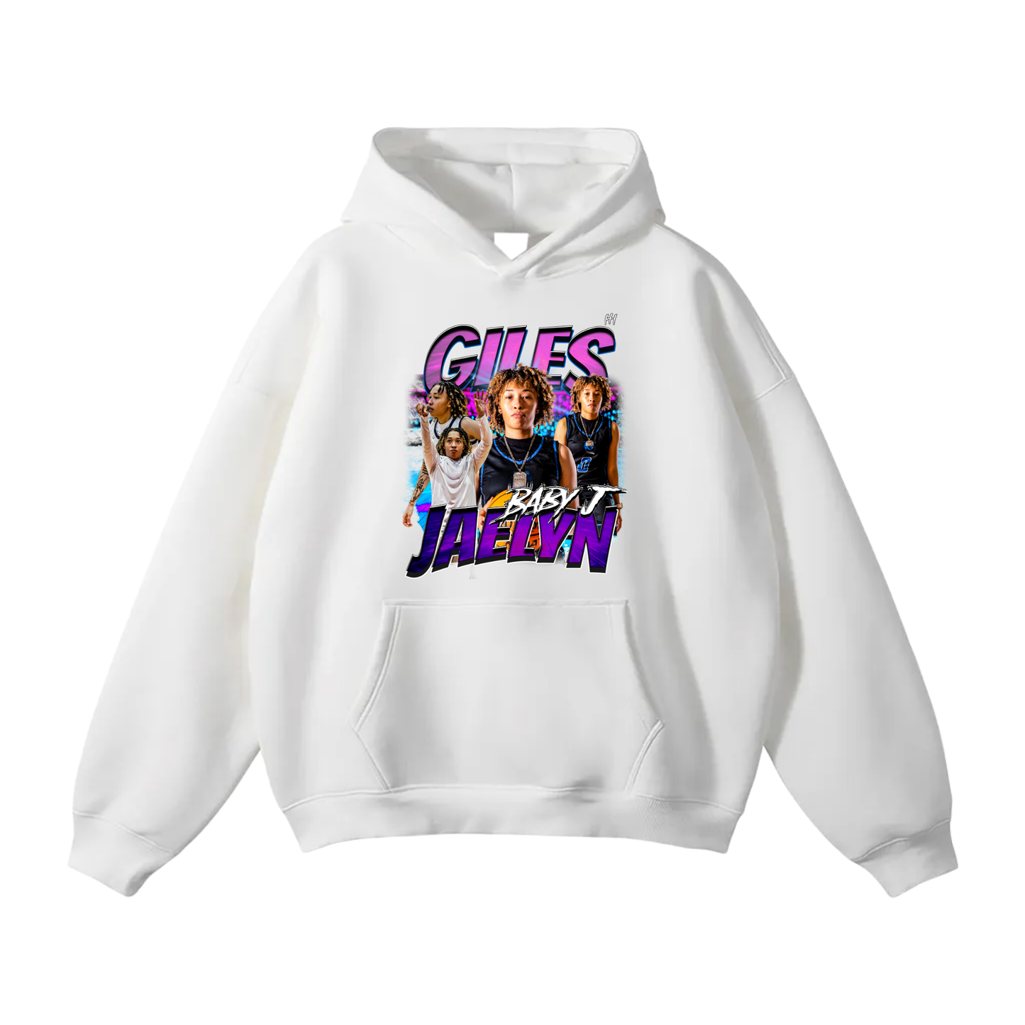 Jaelyn Giles Oversize Fleeced Hoodie