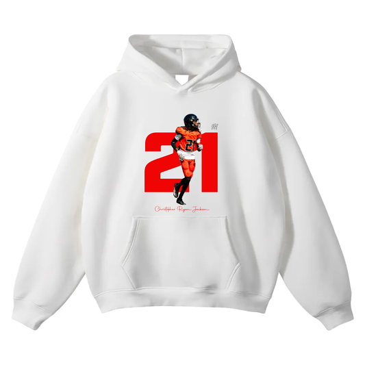 Christopher Ryan Jackson Oversize Fleeced Hoodie
