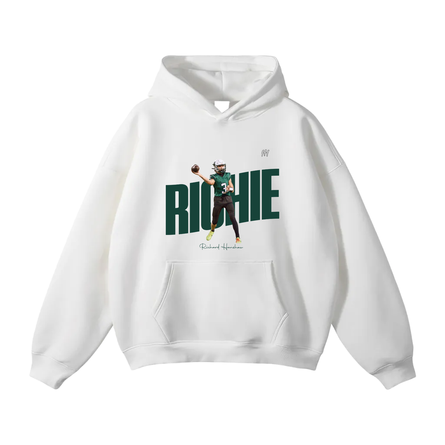 Richard Hanshaw Oversize Fleeced Hoodie