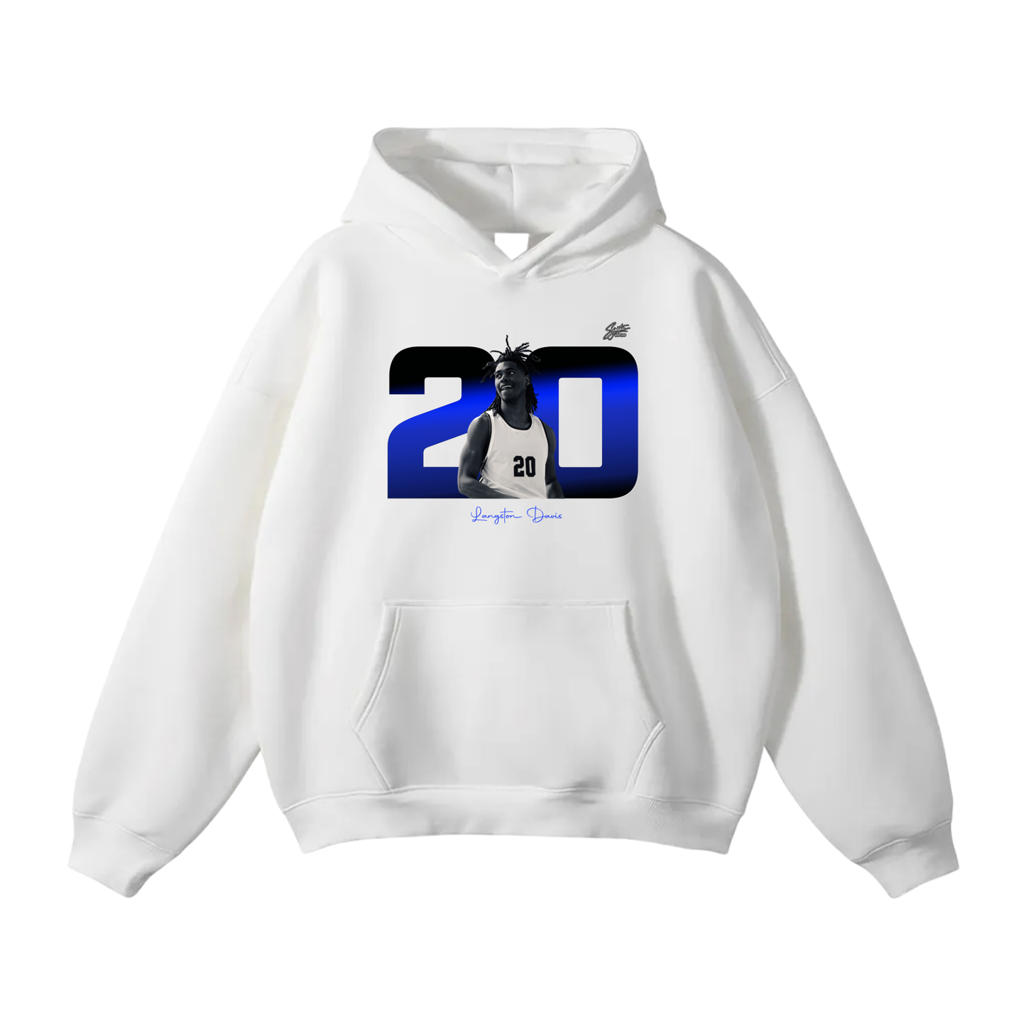 Langston Davis Oversize Fleeced Hoodie