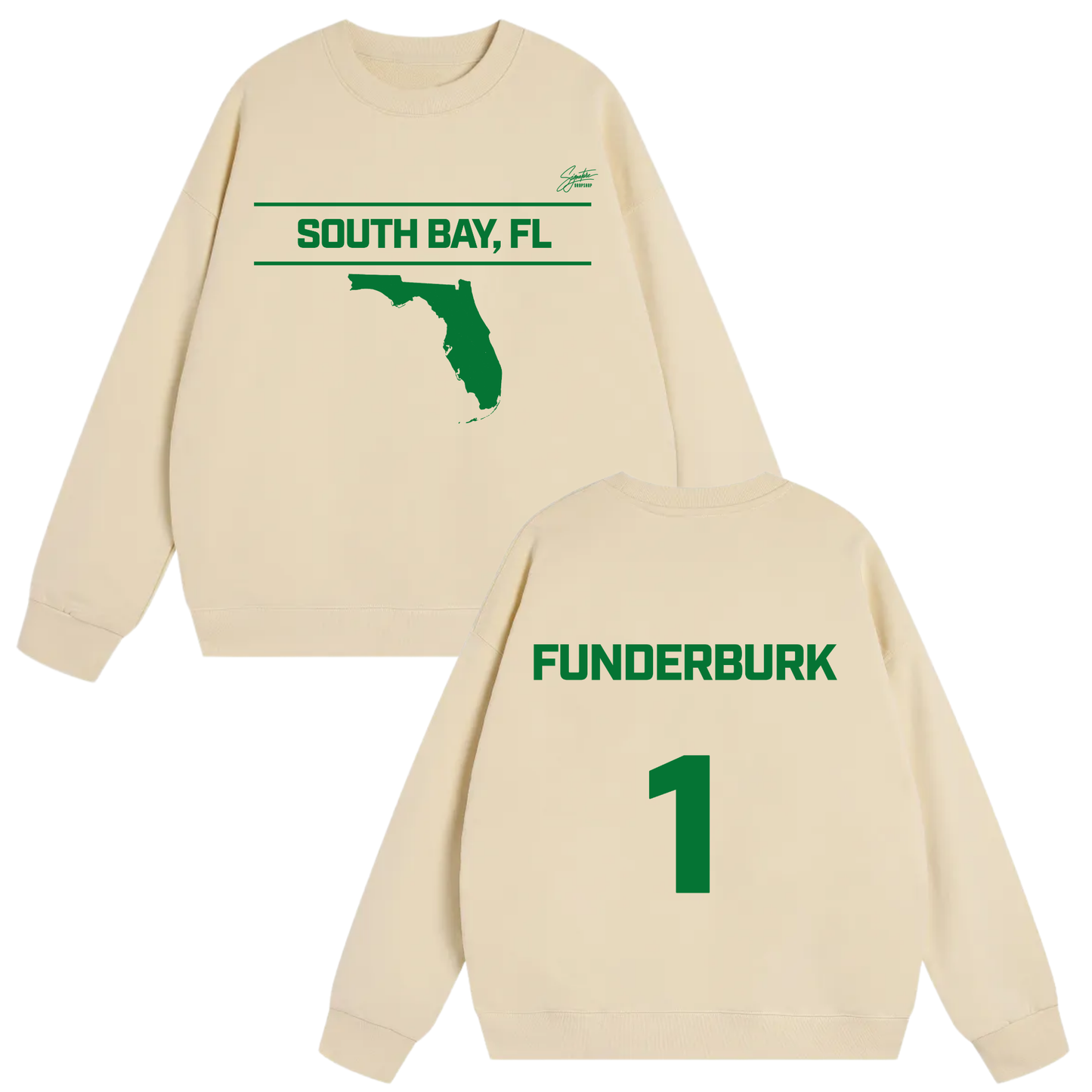 Saundra Funderburk Heavyweight Crewneck Sweatshirt