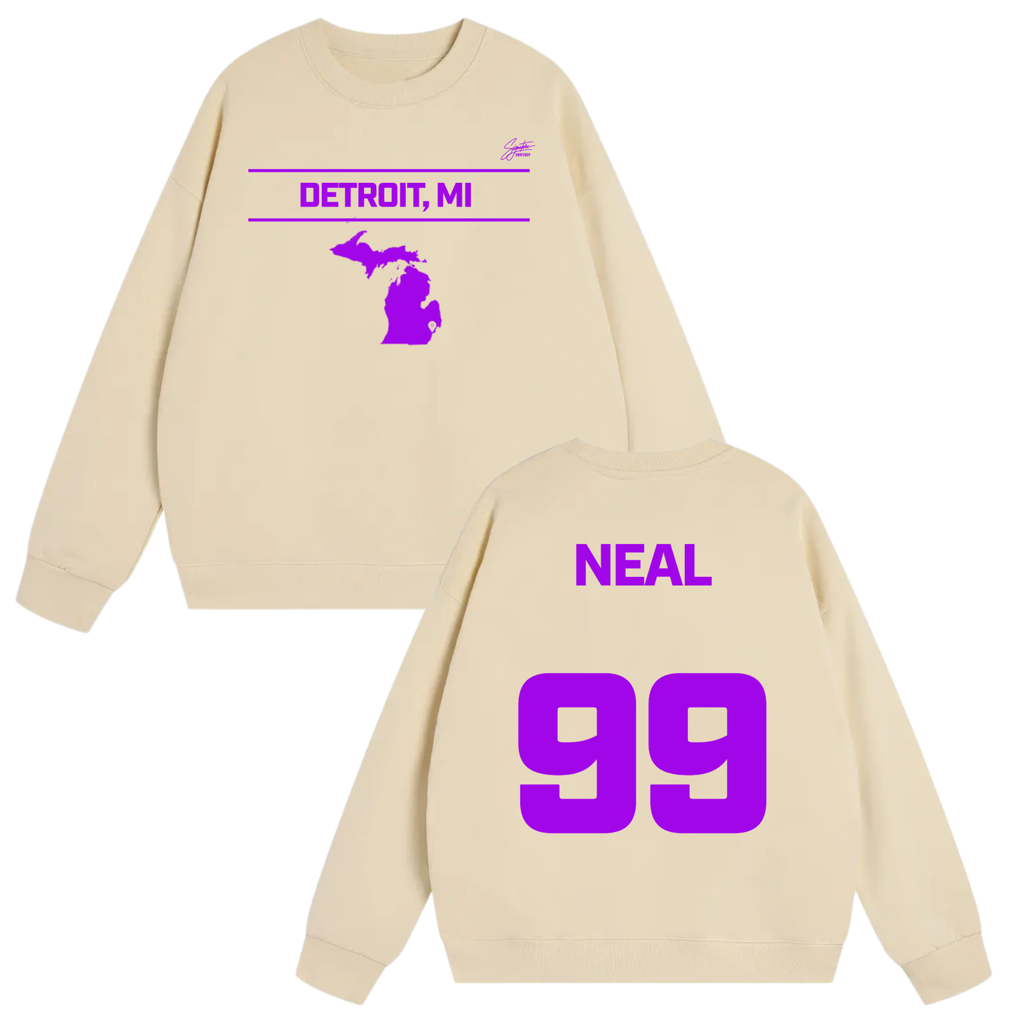 Gavyn Neal Heavyweight Crewneck Sweatshirt