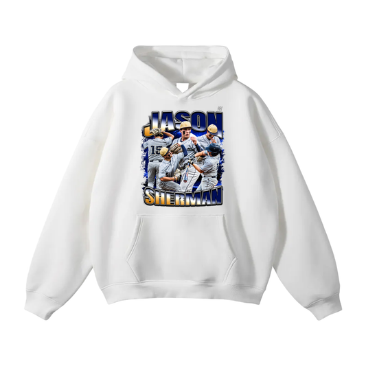 Jason Davis Sherman Oversize Fleeced Hoodie