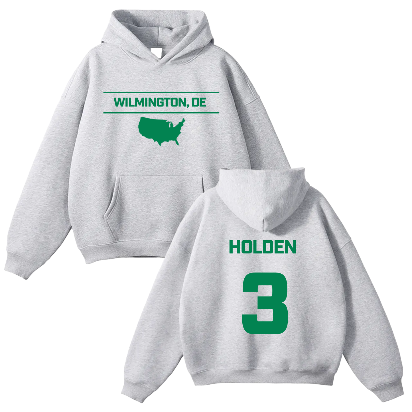 Da’Shaun Holden Oversize Fleeced Hoodie