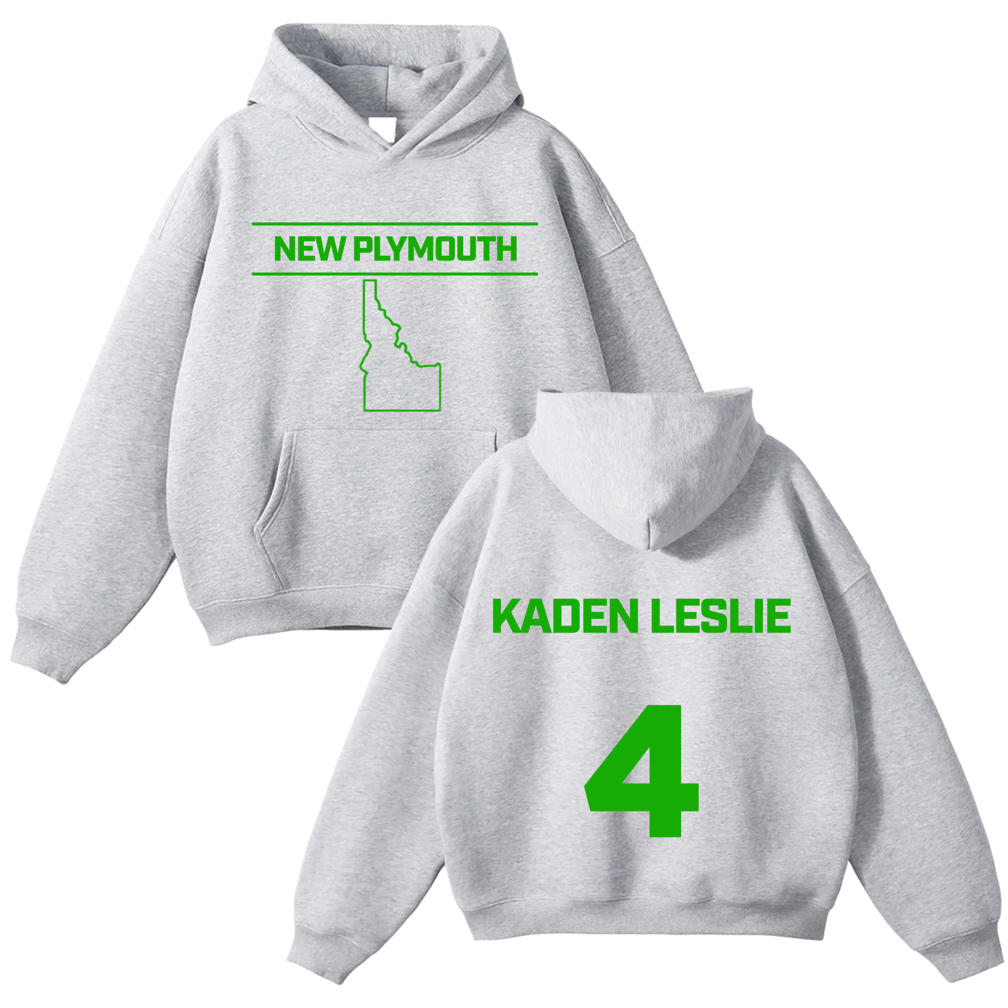 Kaden Leslie Oversize Fleeced Hoodie