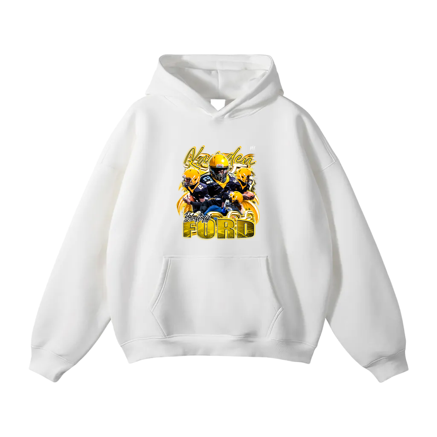 Kamden Ford Oversize Fleeced Hoodie
