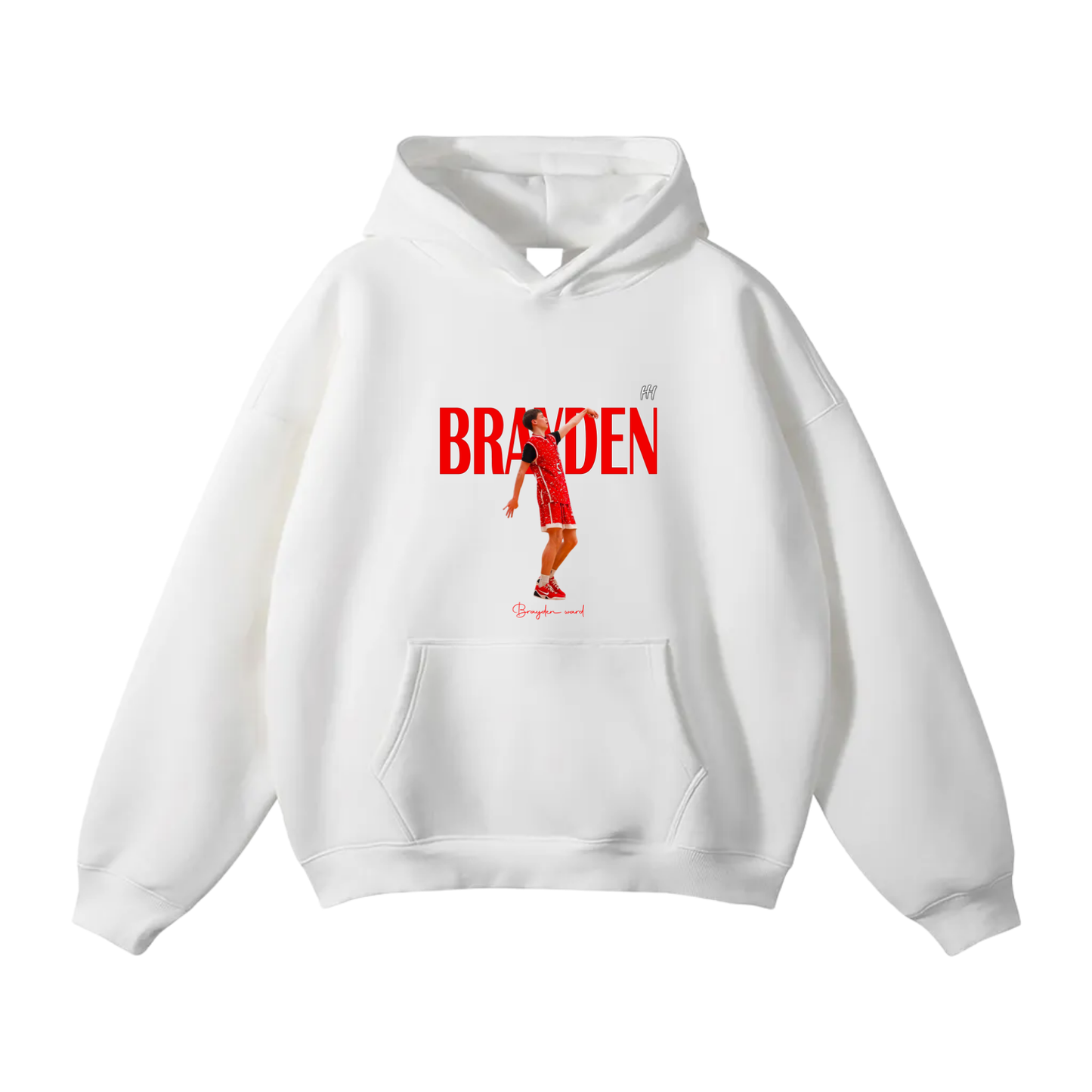 Brayden Ward Oversize Fleeced Hoodie