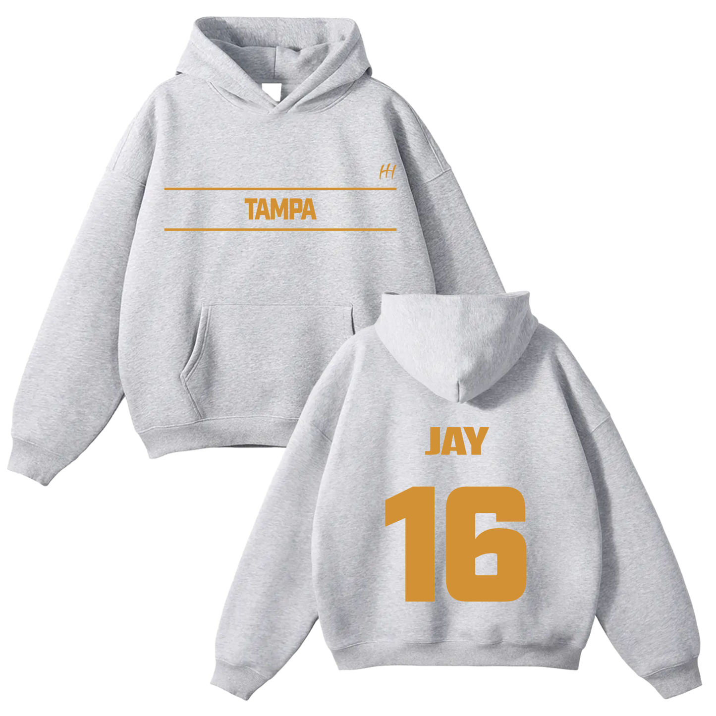 Jaeden King Taylor Oversize Fleeced Hoodie