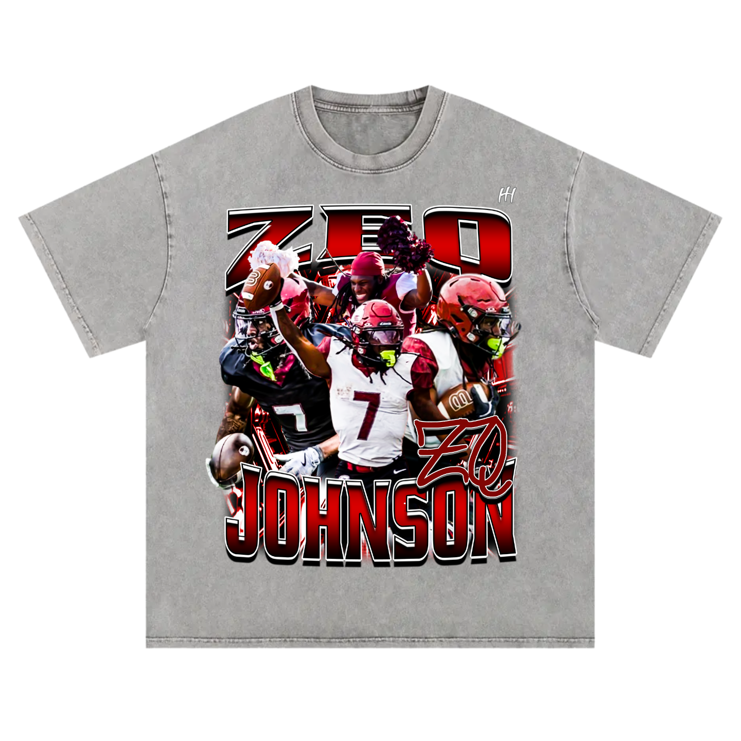 Zeq Johnson Heavyweight Oversized T-shirt