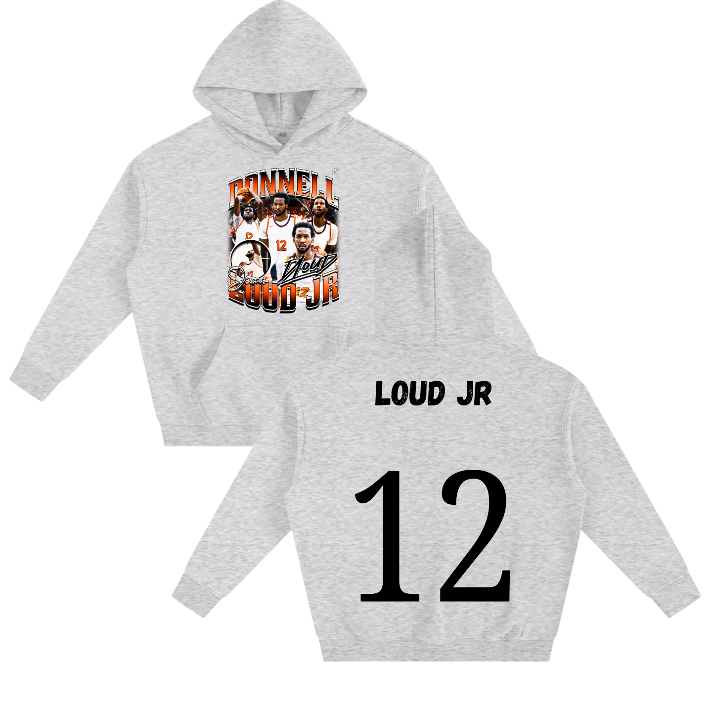 Donnell Jerome loud jr Oversize Fleeced Hoodie