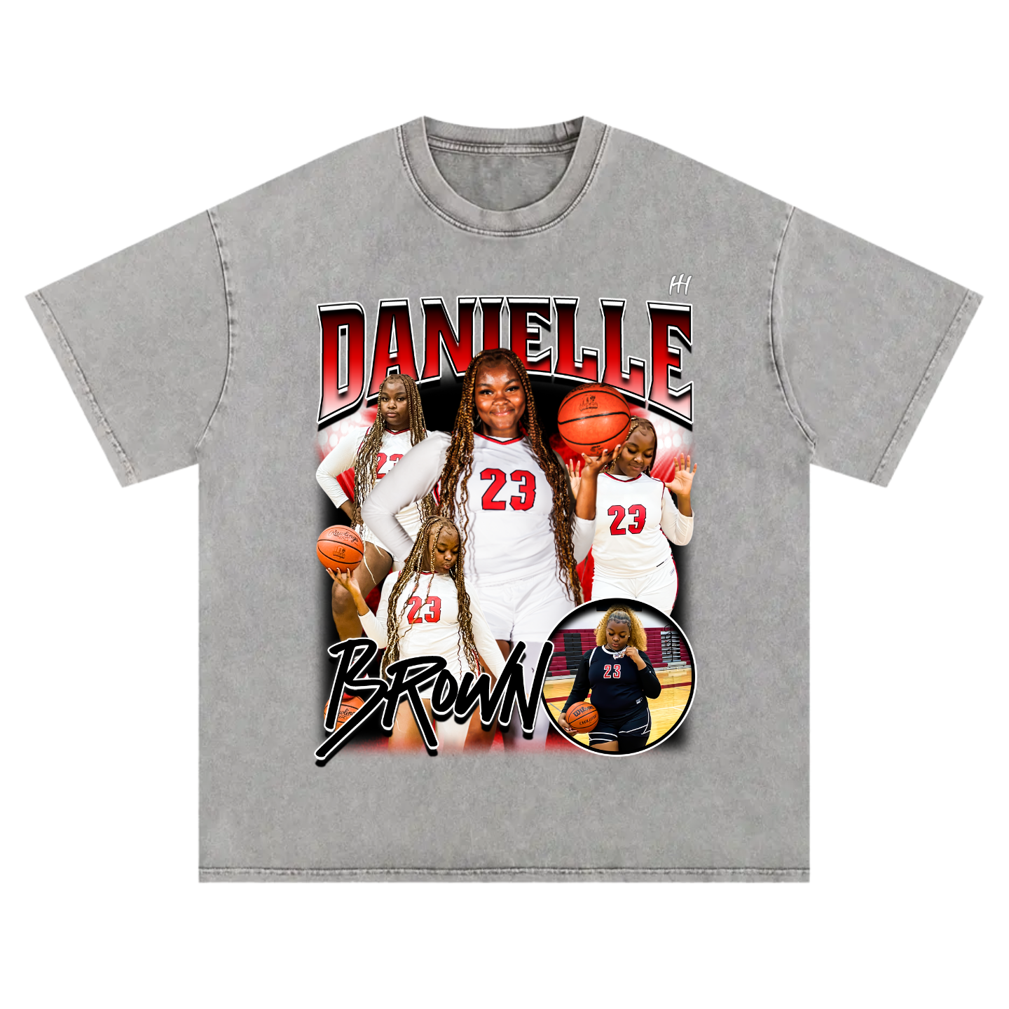 Danielle Brown Heavyweight Oversized T-shirt