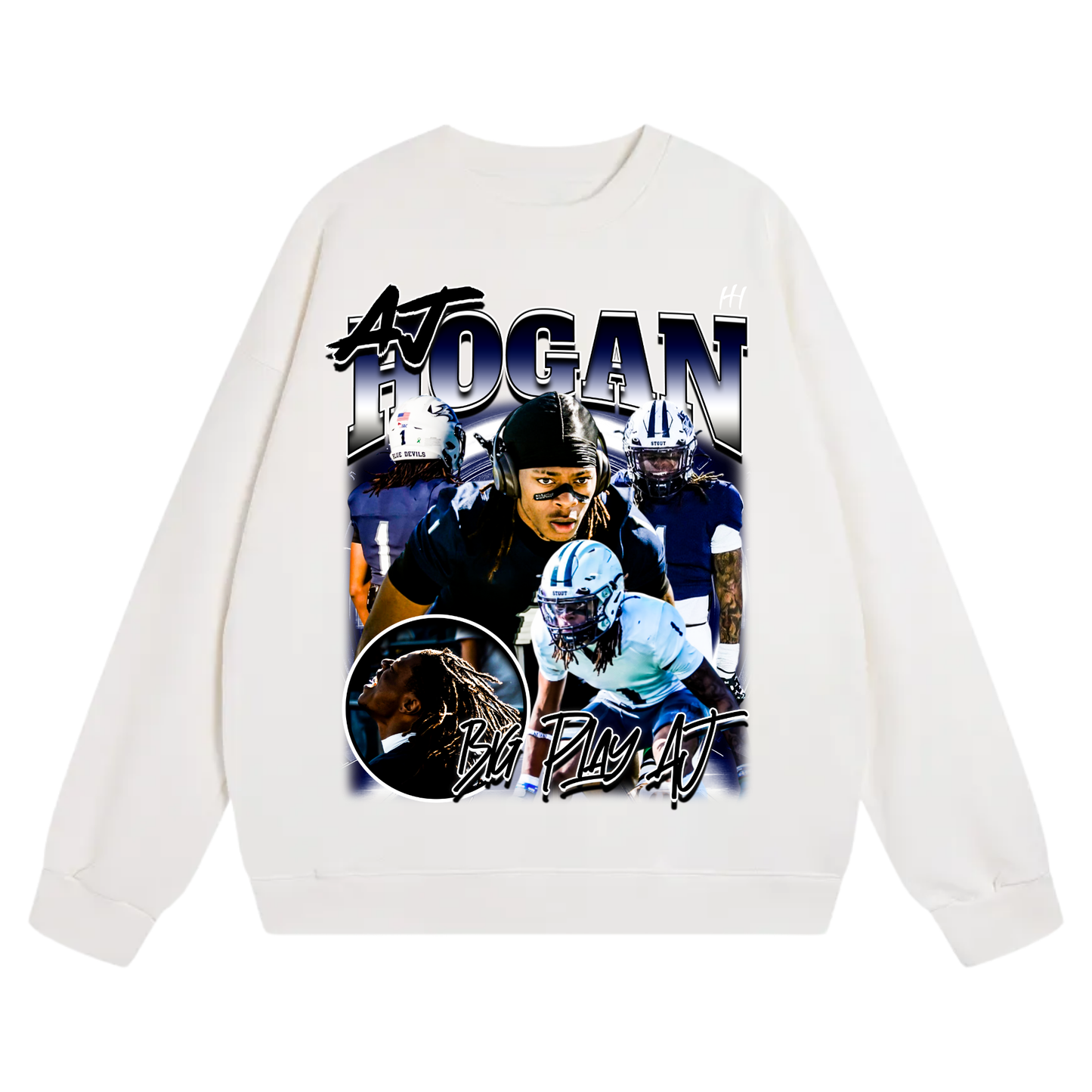 Aj Hogan Heavyweight Crewneck Sweatshirt