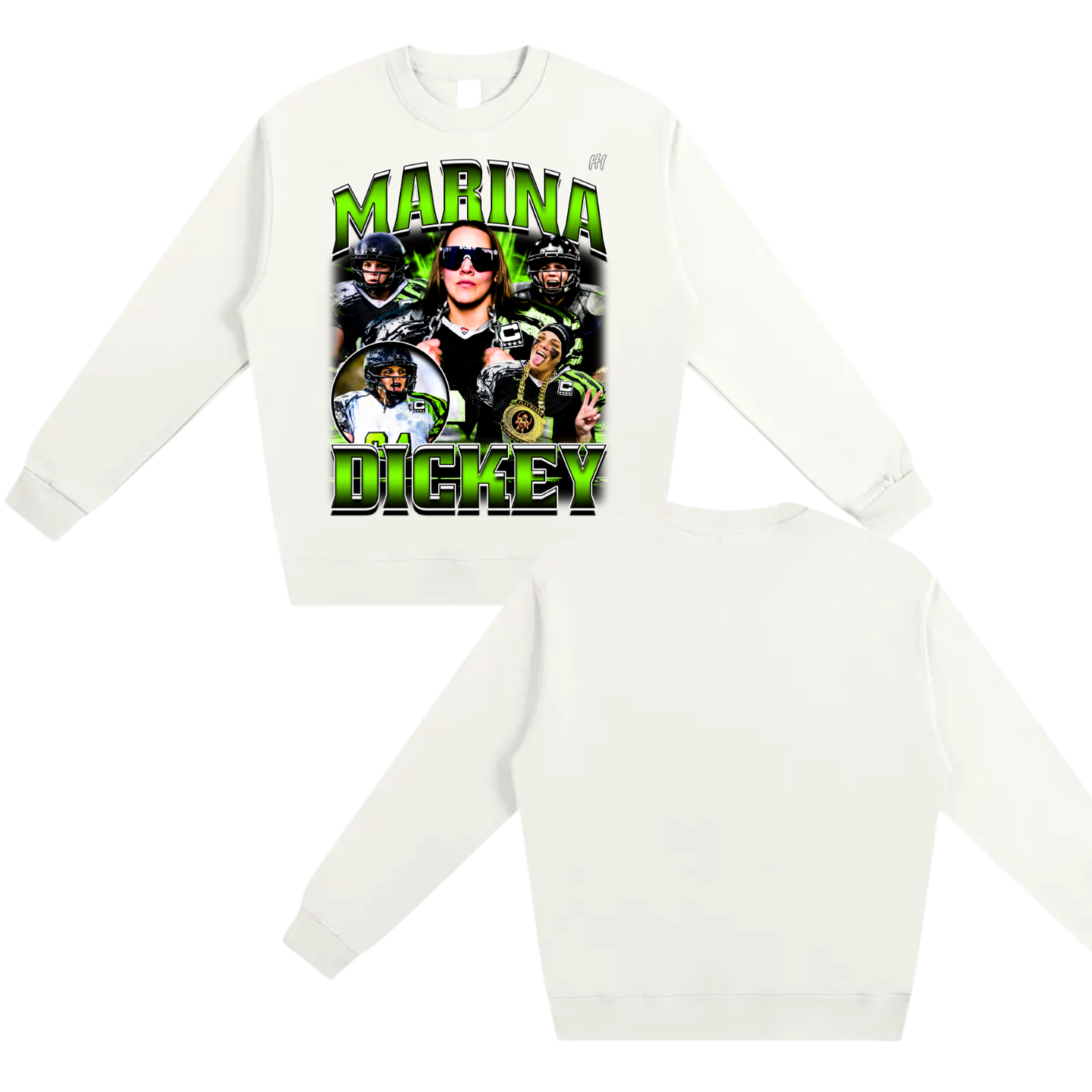 Marina Dickey Heavyweight Crewneck Sweatshirt