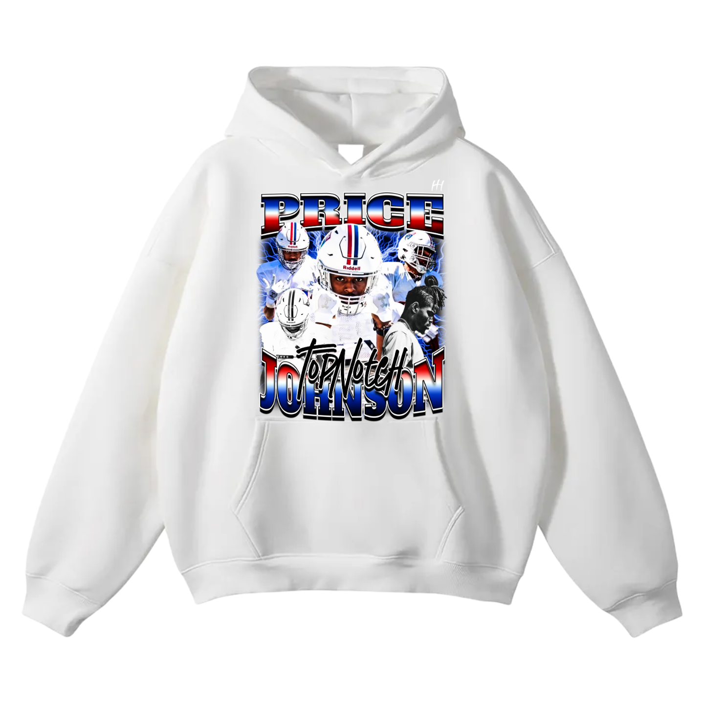 Price Johnson Oversize Fleeced Hoodie