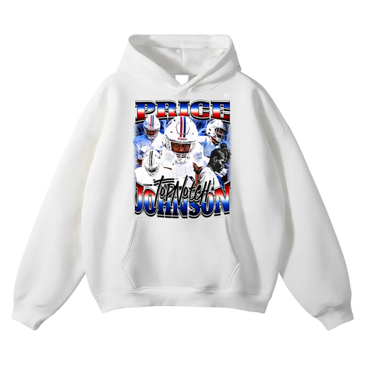 Price Johnson Oversize Fleeced Hoodie