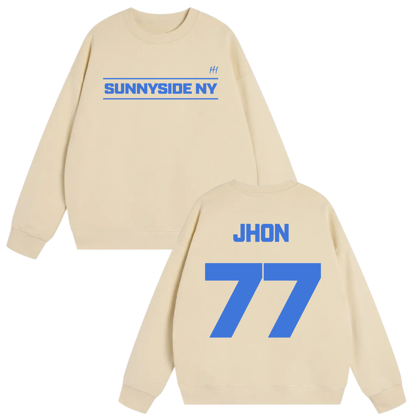 Jhon Pierre Ocampo Heavyweight Crewneck Sweatshirt