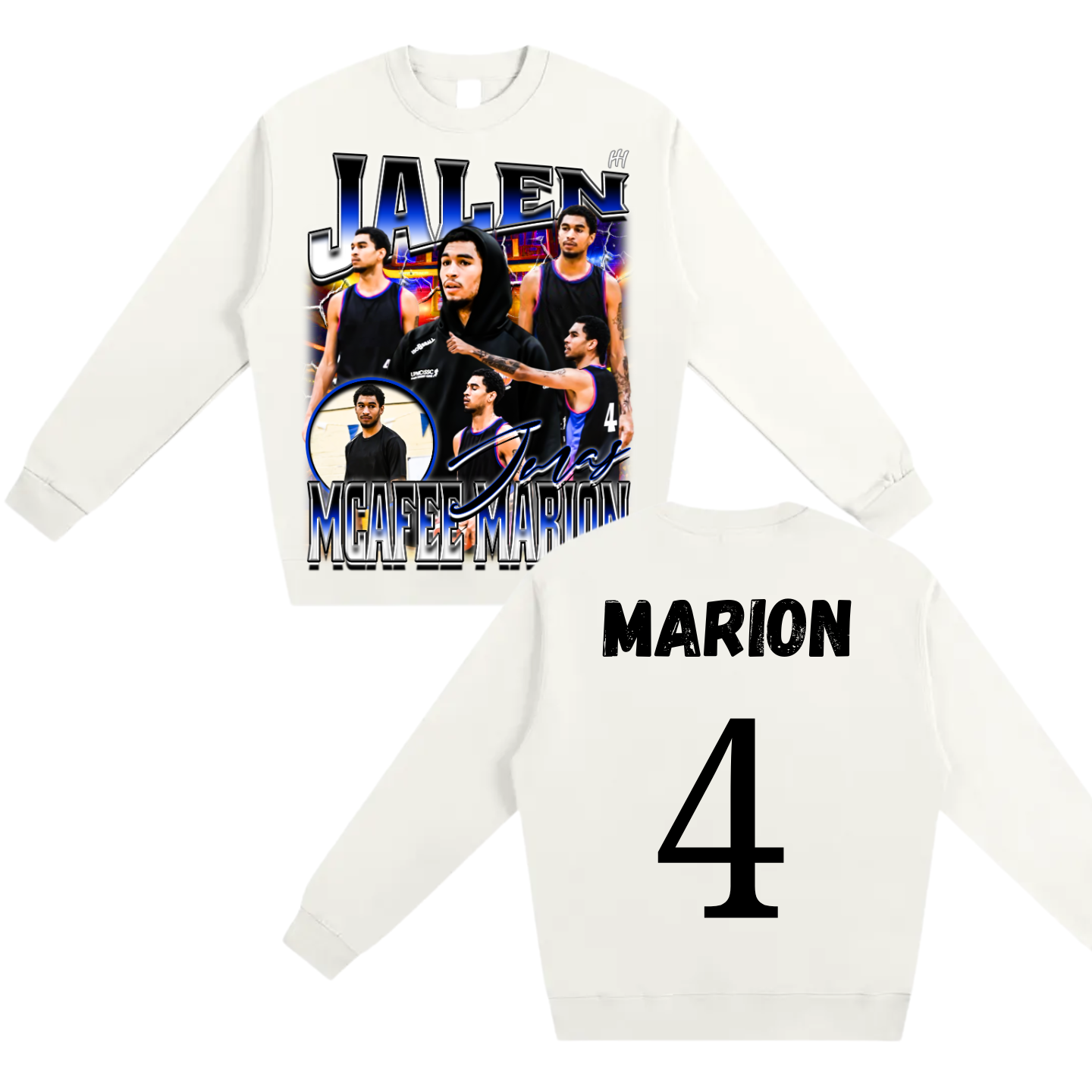 Jalen Mcafee Marion Heavyweight Crewneck Sweatshirt