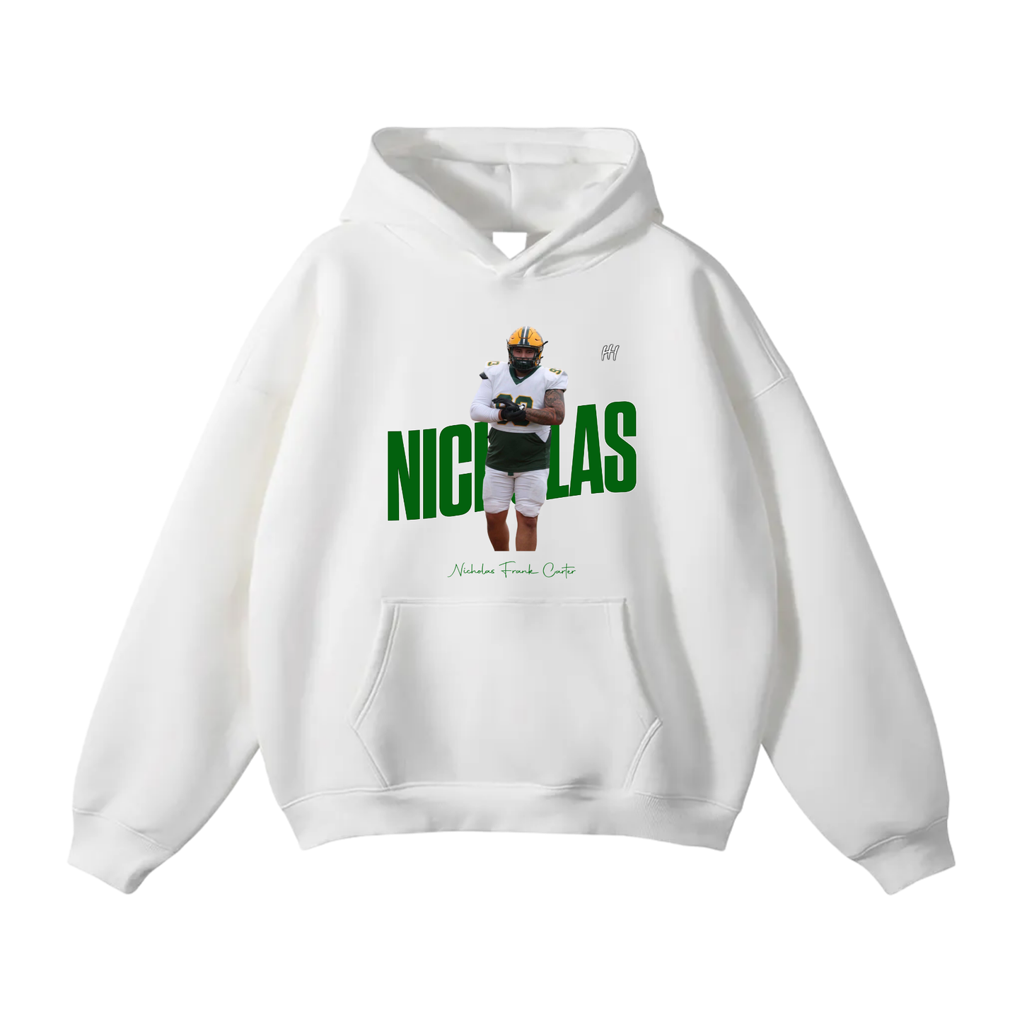 Nicholas Frank Carter Oversize Fleeced Hoodie