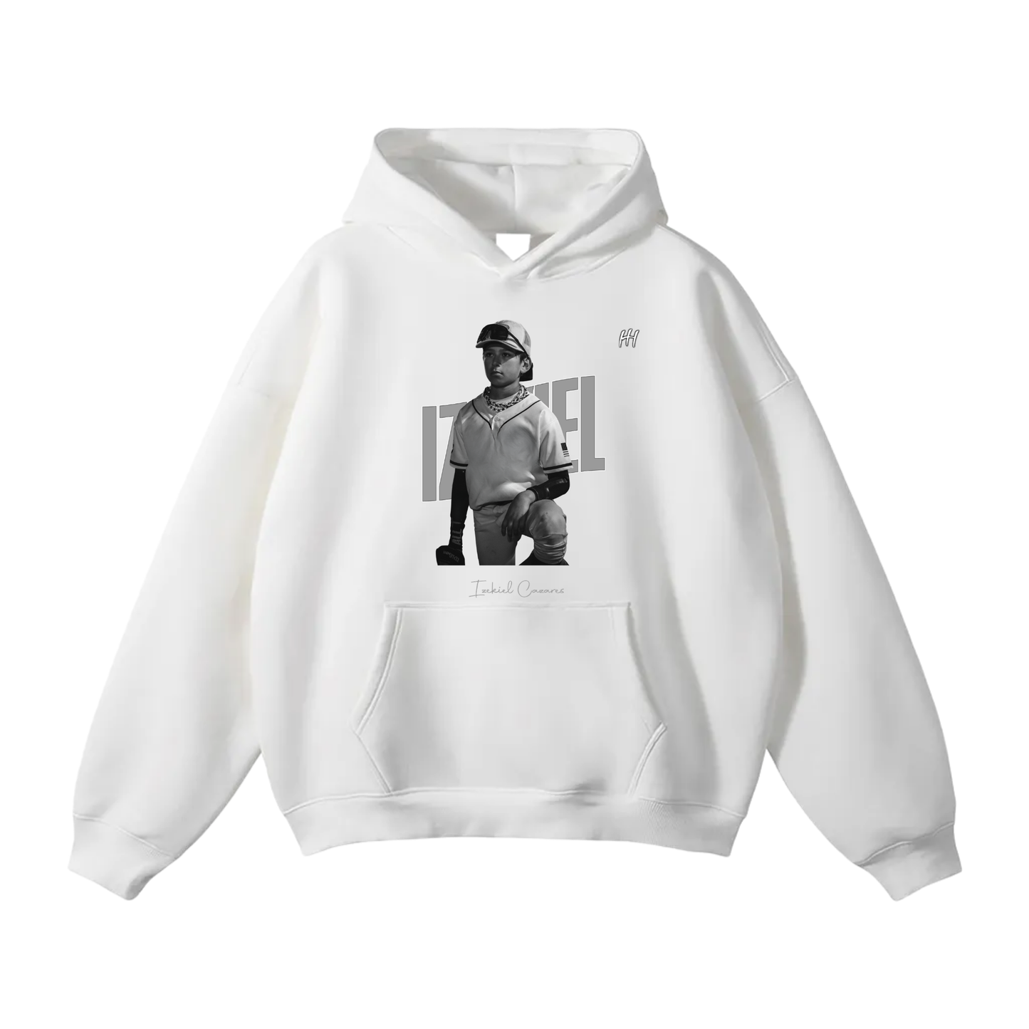Izekiel Cazares Oversize Fleeced Hoodie