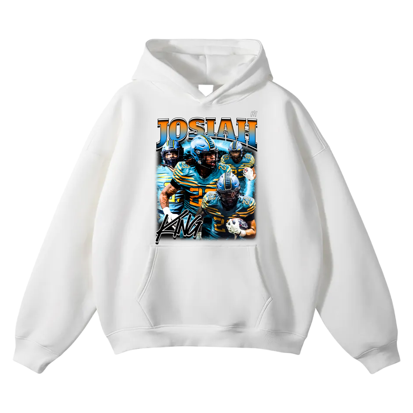 Josiah King Oversize Fleeced Hoodie