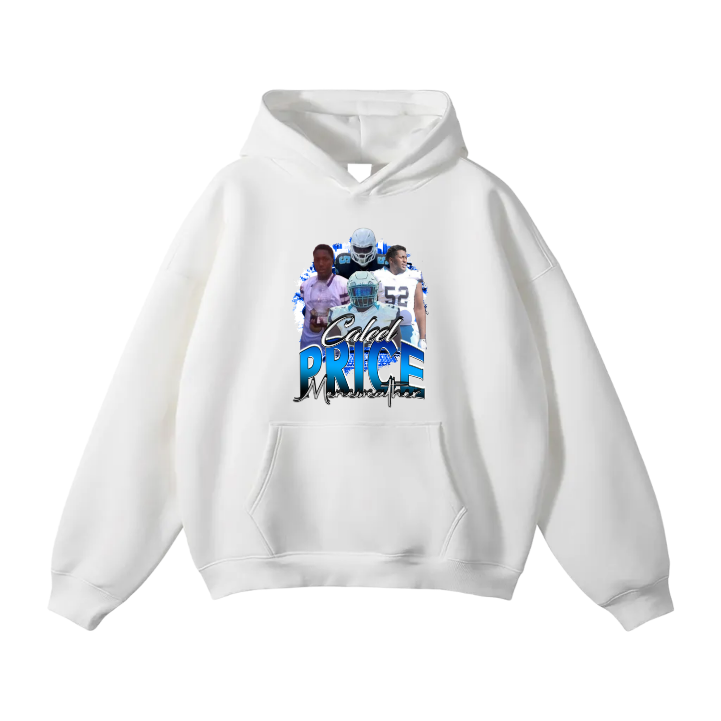 Caleel Price-Meneweather Oversize Fleeced Hoodie