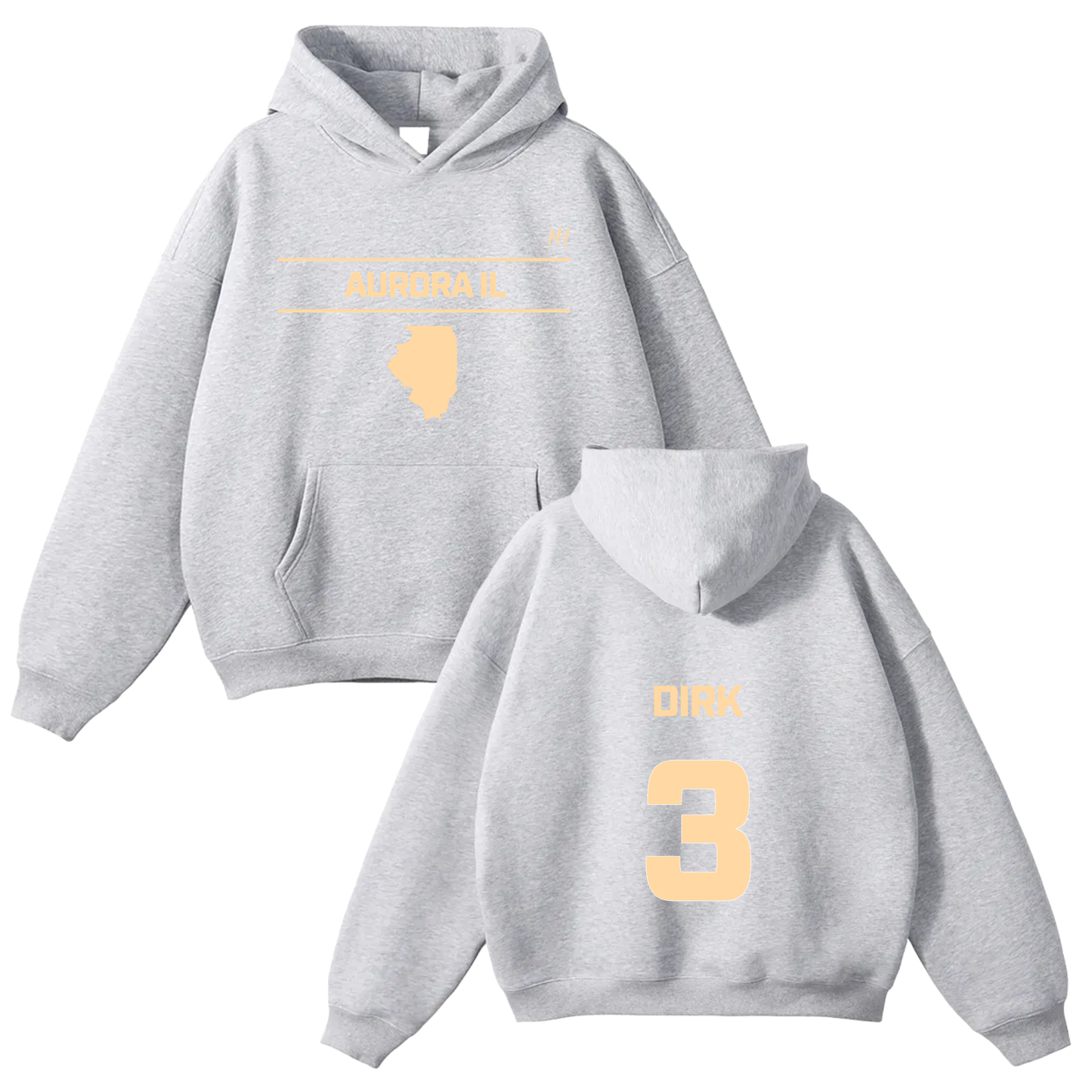 Dirk Nickson Oversize Fleeced Hoodie