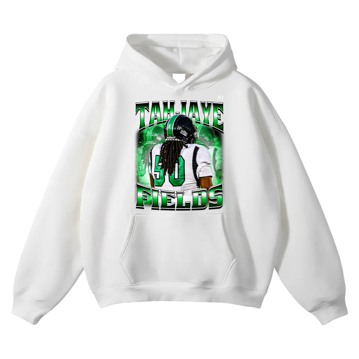 Tahjaye Fields Oversize Fleeced Hoodie