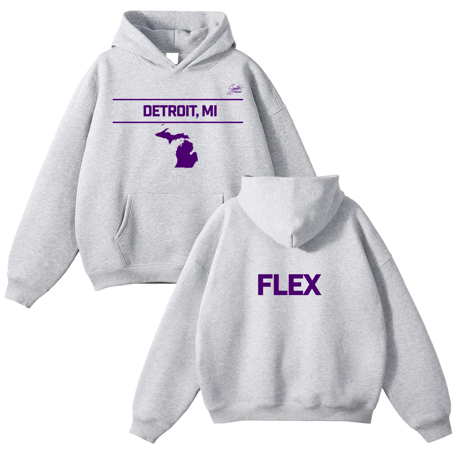 Alexa Walker Oversize Fleeced Hoodie