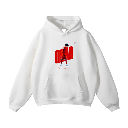 Omar Alghazawi Oversize Fleeced Hoodie