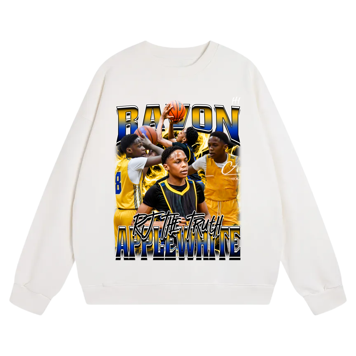 Ravon Applewhite Heavyweight Crewneck Sweatshirt