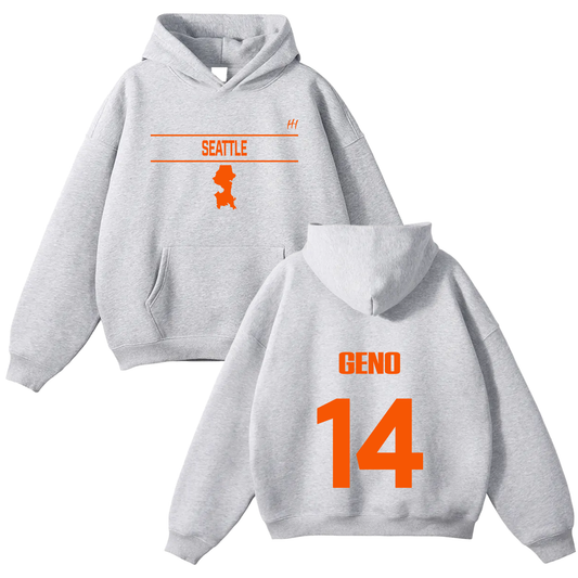 Eugene Artison Jr Oversize Fleeced Hoodie