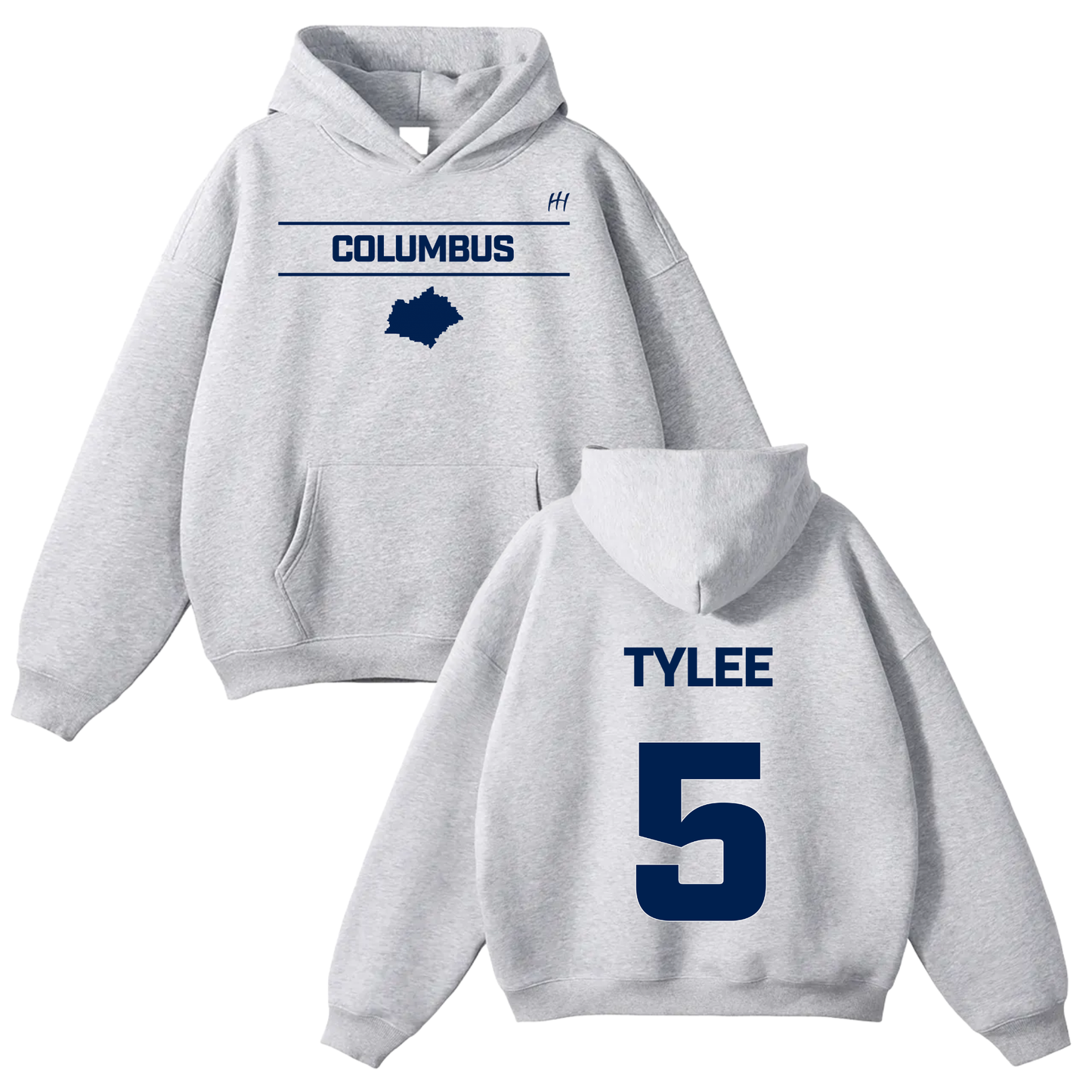 Tylee Johnson Oversize Fleeced Hoodie