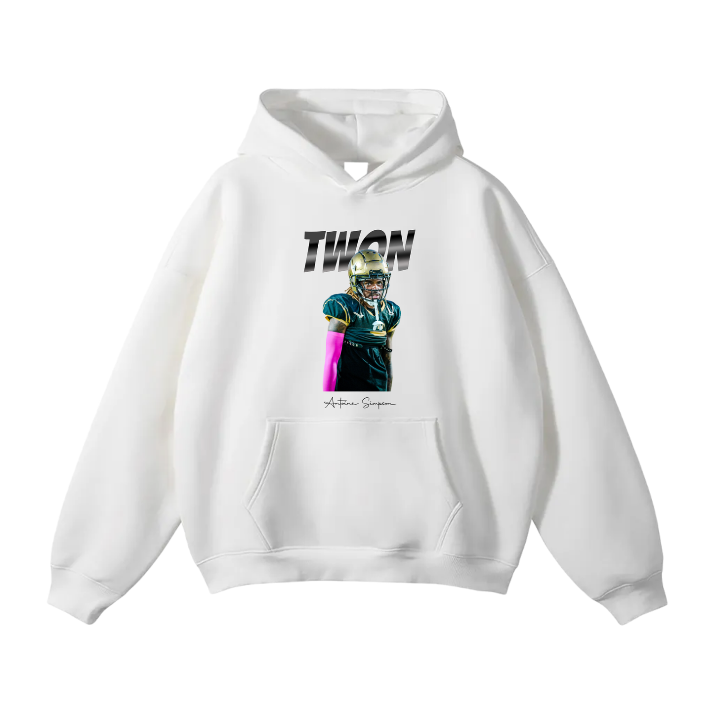 Antoine Simpson Oversize Fleeced Hoodie