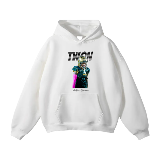 Antoine Simpson Oversize Fleeced Hoodie