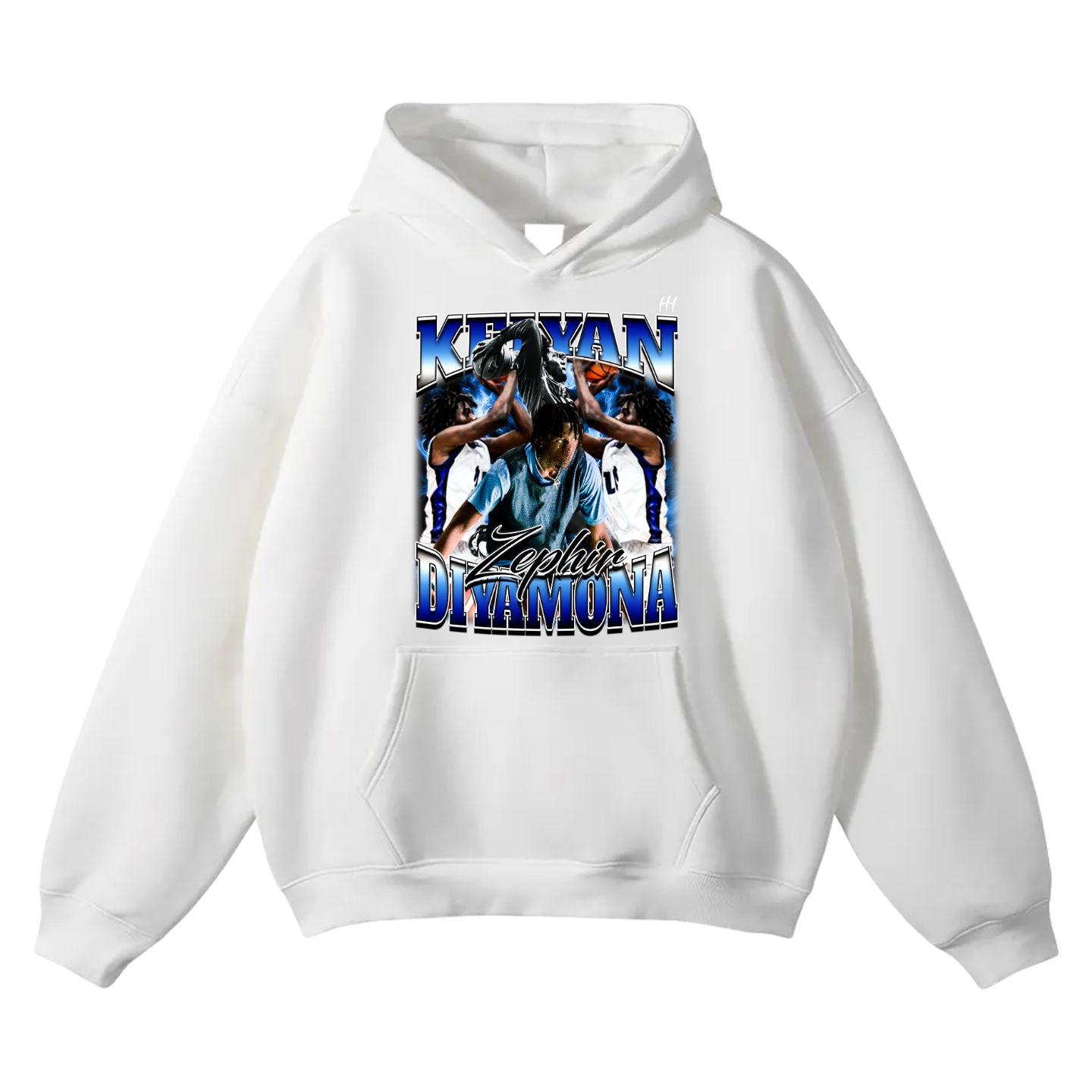 Keylan Diyamona Oversize Fleeced Hoodie