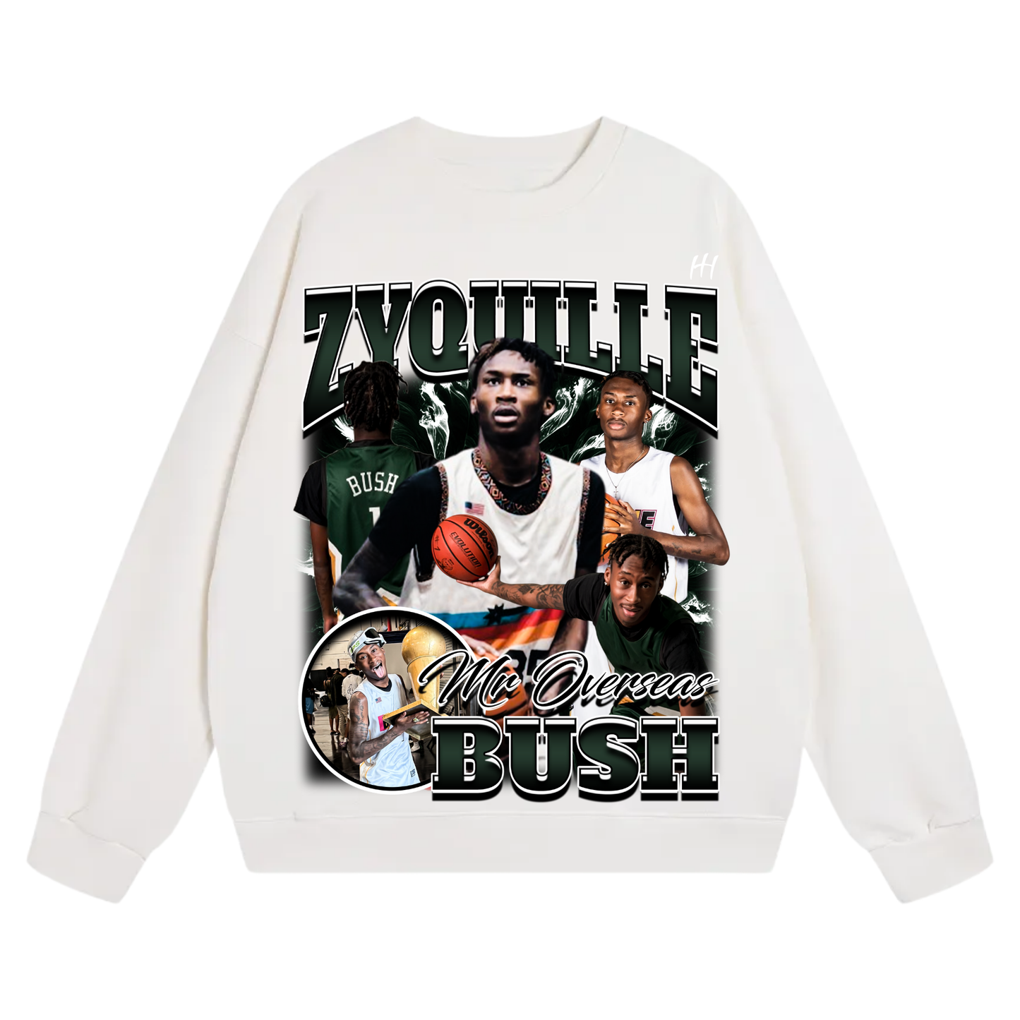 Zyquille Bush Heavyweight Crewneck Sweatshirt