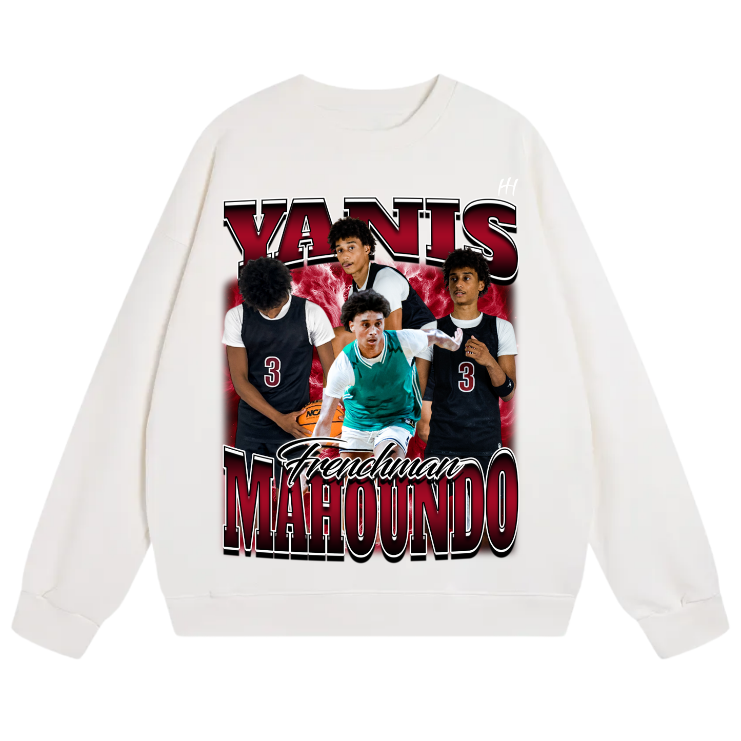Yanis Mahoundo Heavyweight Crewneck Sweatshirt