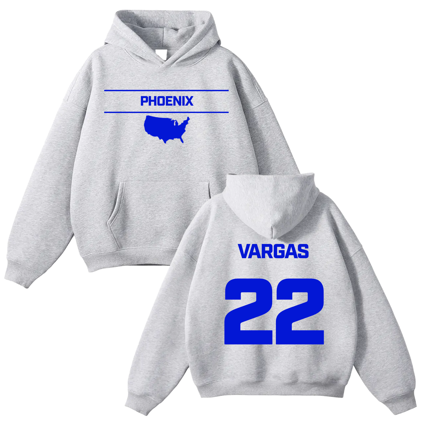 Robert Vargas Oversize Fleeced Hoodie