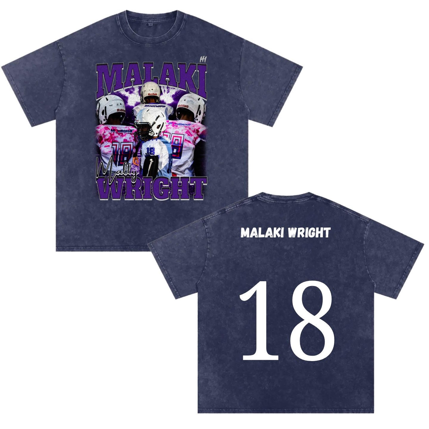 Malaki Wright Heavyweight Oversized T-shirt