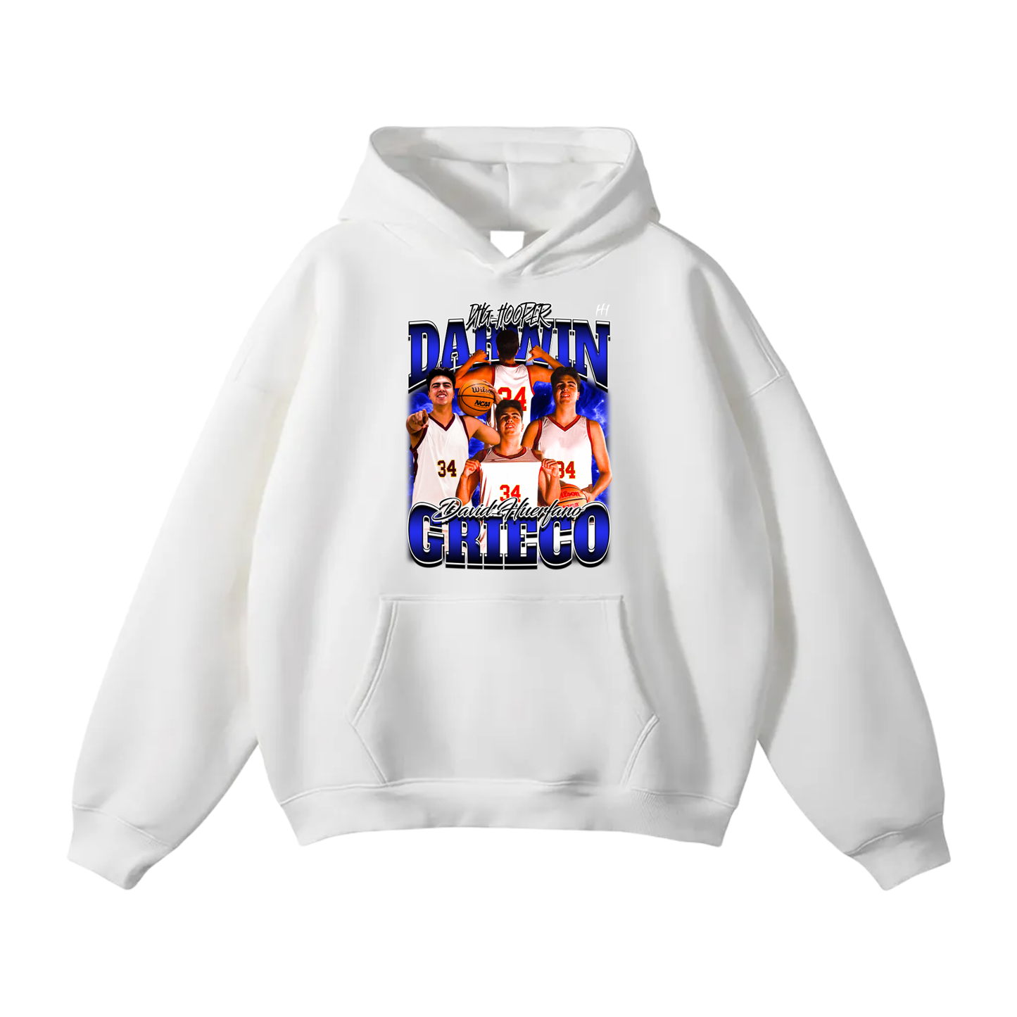 Darwin David Huerfano Grieco Oversize Fleeced Hoodie