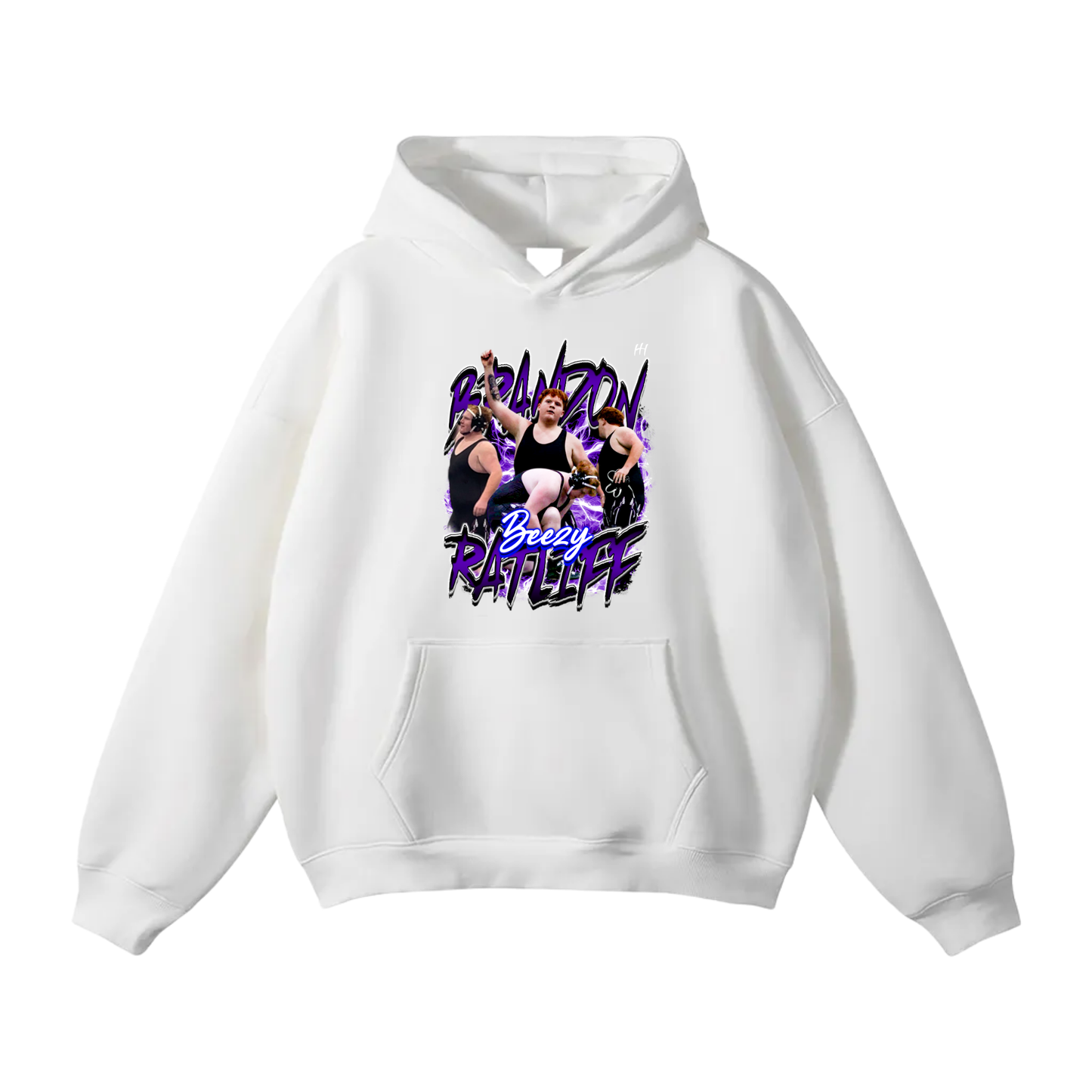 Brandon Ratliff Oversize Fleeced Hoodie