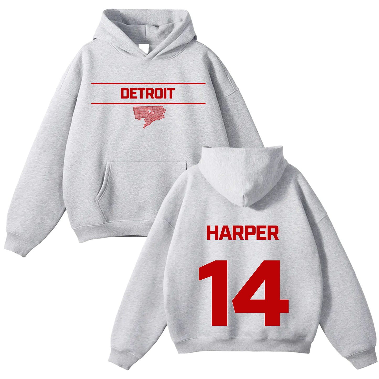 Harper Bolden Oversize Fleeced Hoodie