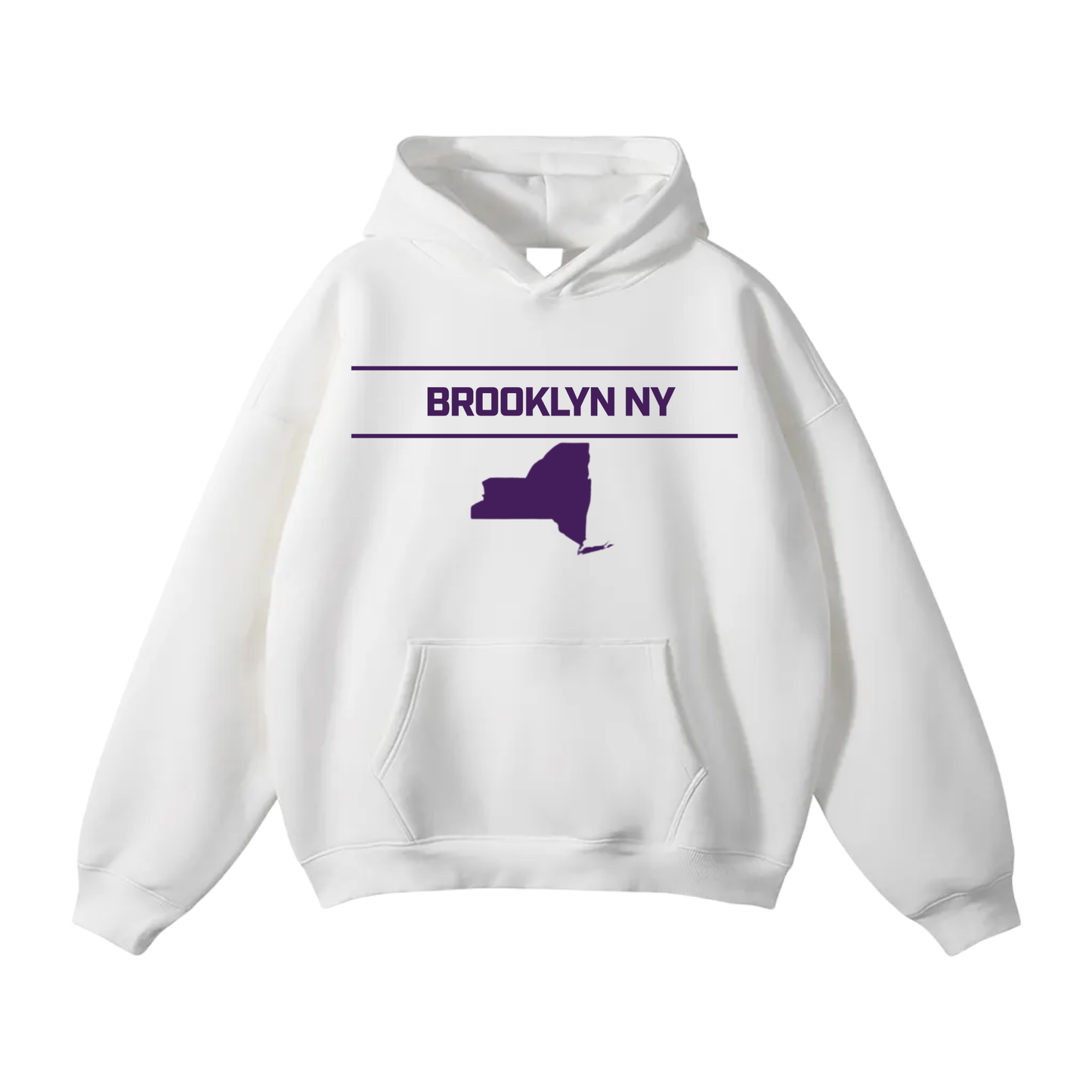 Team Uptop Oversize Fleeced Hoodie