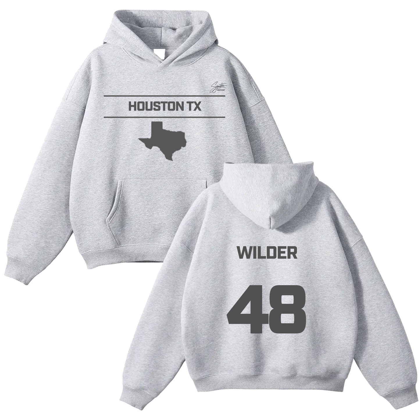 Javian Wilder Oversize Fleeced Hoodie