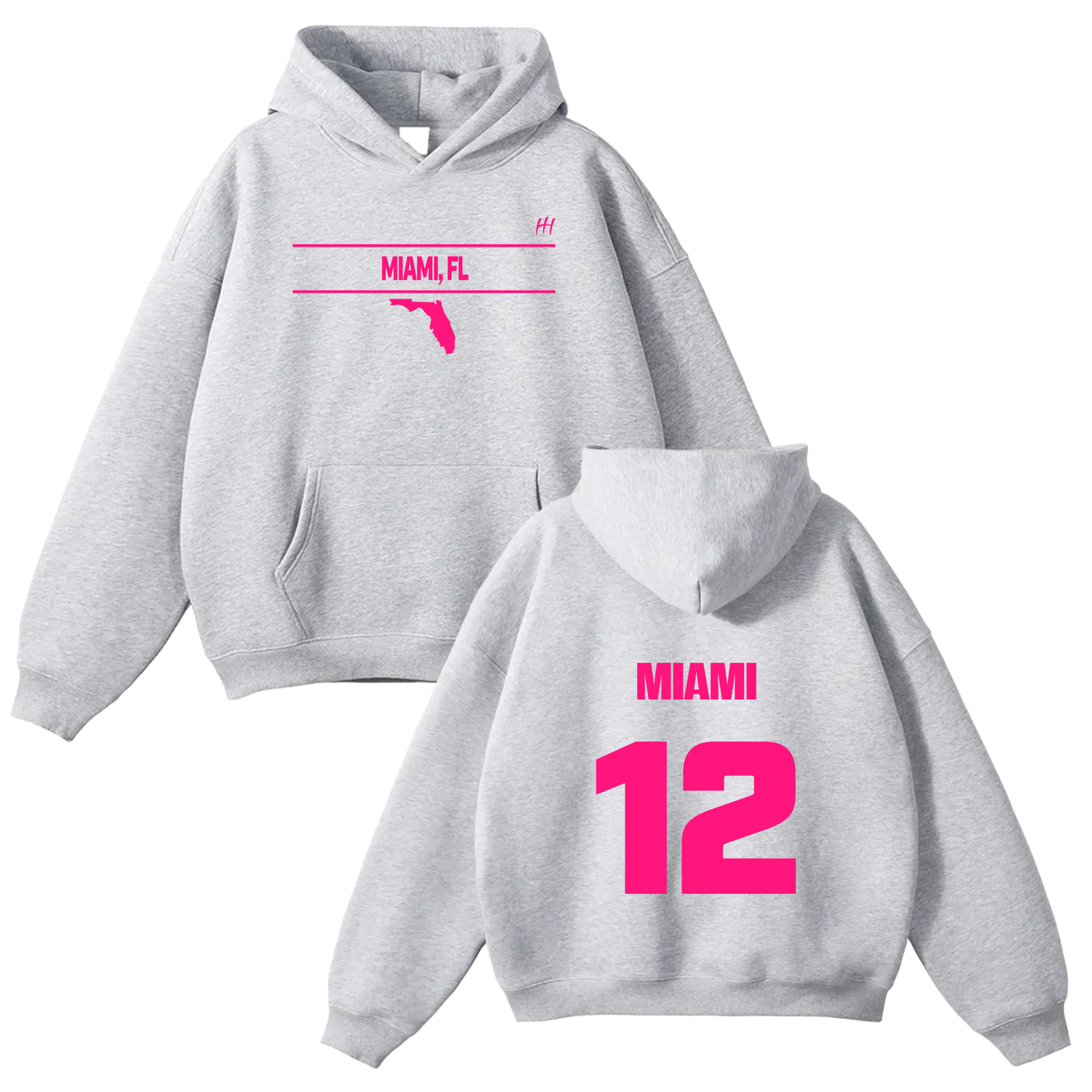 Daniel walker II Oversize Fleeced Hoodie