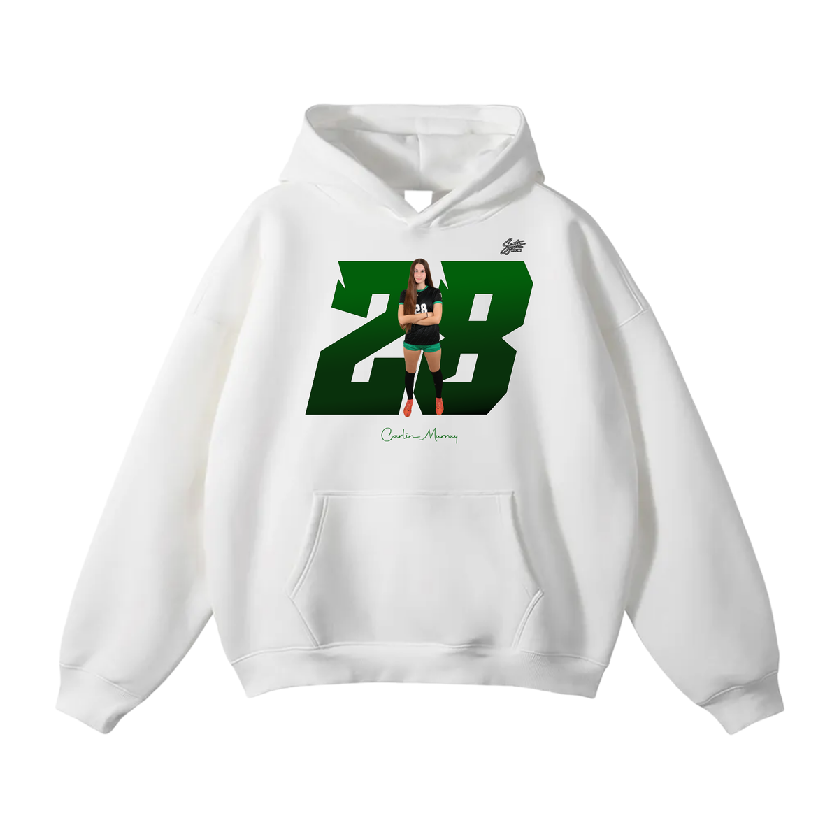 Carlin Murray Oversize Fleeced Hoodie