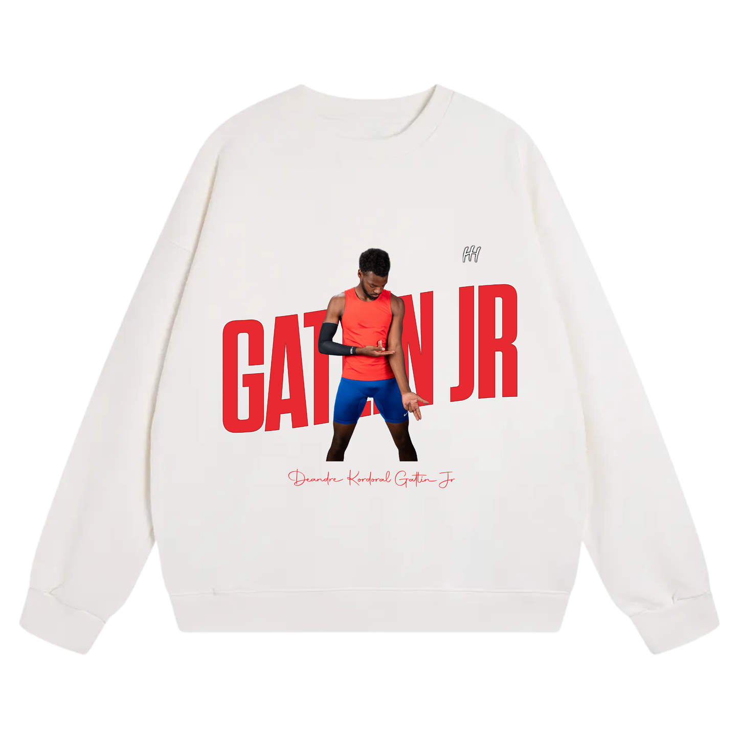 Deandre Kordoral Gatlin Jr Heavyweight Crewneck Sweatshirt