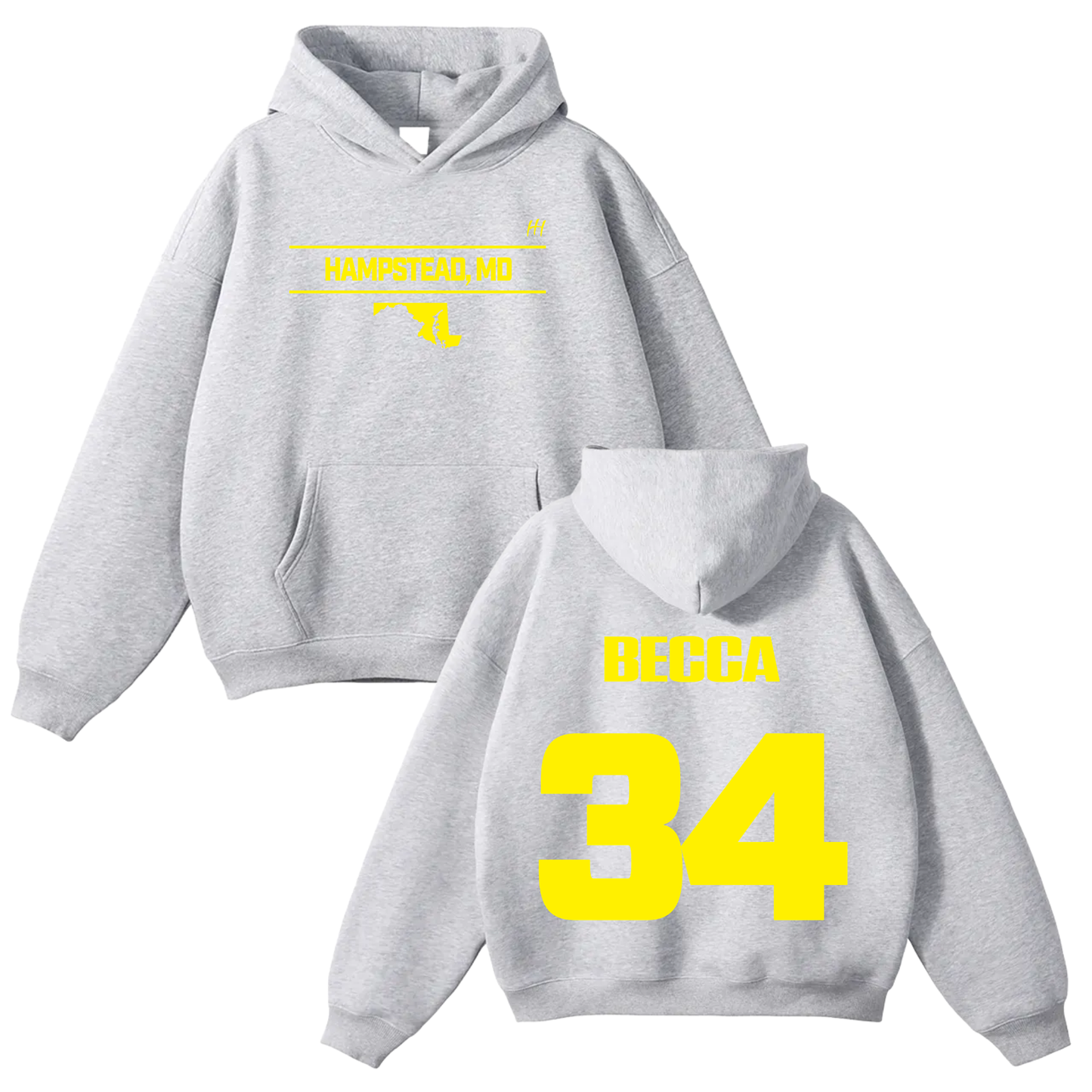 Rebecca Dumler Oversize Fleeced Hoodie