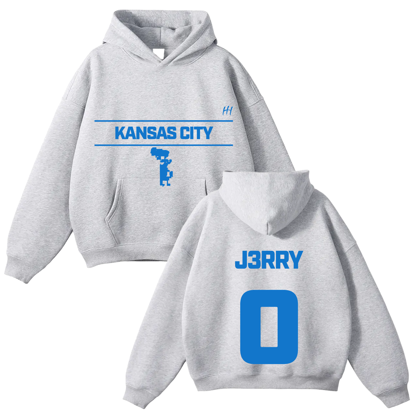 Jeremiah Tann Oversize Fleeced Hoodie